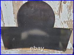 Vintage Shell Porcelain Sign 24 Gas Station Motor Oil Garage Display Petroliana