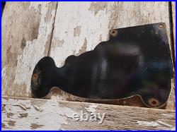 Vintage Shell Porcelain Sign Gasoline Motor Oil Race Car Gas Automobile Garage Vintage Shell Porcelain Sign Gasoline Motor Oil Race Car Gas Automobile Garage