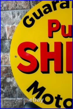 Vintage Shell Signs Dual Pack (Motor Oil & Gasoline)