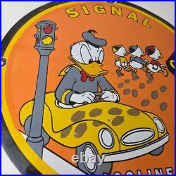 Vintage Signal Gasoline Sign Motor Oil Walt Disney Gas Service Pump Sign Vintage Signal Gasoline Sign Motor Oil Walt Disney Gas Service Pump Sign