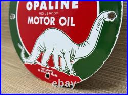 Vintage Sinclair Gasoline Porcelain Sign Dealership Gas Station Dino Motor Oil Vintage Sinclair Gasoline Porcelain Sign Dealership Gas Station Dino Motor Oil