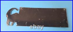 Vintage Sinclair Gasoline Sign Motor Oil Porcelain Gas Pump Auto Sign Vintage Sinclair Gasoline Sign Motor Oil Porcelain Gas Pump Auto Sign