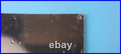Vintage Sinclair Gasoline Sign Motor Oil Porcelain Gas Pump Auto Sign Vintage Sinclair Gasoline Sign Motor Oil Porcelain Gas Pump Auto Sign