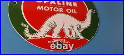 Vintage Sinclair Opaline Sign Gas Motor Oil Porcelain Advertisement Sign Vintage Sinclair Opaline Sign Gas Motor Oil Porcelain Advertisement Sign