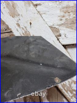 Vintage Sinclair Porcelain Sign Gasoline Motor Oil Service Pump Plate Petroliana