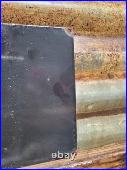 Vintage Sinclair Porcelain Sign Old Gas Pump Plate Motor Oil Service Mechanic