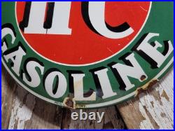 Vintage Sinclair Porcelain Sign Old Motor Oil Curved Gas Pump Plate Garage 12 Vintage Sinclair Porcelain Sign Old Motor Oil Curved Gas Pump Plate Garage 12