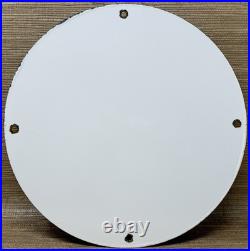 Vintage Smith-o-lene Porcelain Sign Gas Station Pump Plate Motor Oil Service