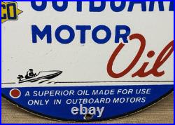 Vintage Sunoco Gasoline Porcelain Sign Dealership Gas Station Motor Oil Blue