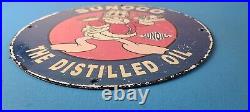 Vintage Sunoco Gasoline Sign Porcelain, Metal, Motor Oil Gas Pump Plate Sign