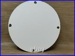 Vintage Supertest Gasoline Porcelain Sign Gas Station Pump Plate Motor Oil