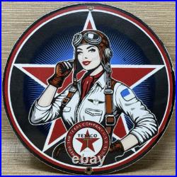 Vintage Texaco Motor Oil Porcelain Sign Texas Gasoline Gas Station Pump Plate Vintage Texaco Motor Oil Porcelain Sign Texas Gasoline Gas Station Pump Plate