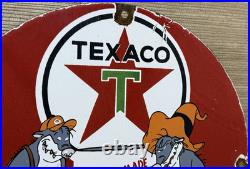 Vintage Texaco Motor Oil Porcelain Sign Texas Gasoline Gas Station Pump Plate Vintage Texaco Motor Oil Porcelain Sign Texas Gasoline Gas Station Pump Plate