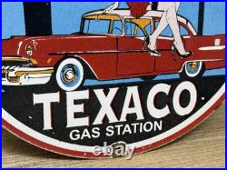 Vintage Texaco Motor Oil Porcelain Sign Texas Gasoline Gas Station Pump Plate Vintage Texaco Motor Oil Porcelain Sign Texas Gasoline Gas Station Pump Plate