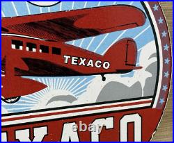 Vintage Texaco Motor Oil Porcelain Sign Texas Gasoline Gas Station Pump Plate Vintage Texaco Motor Oil Porcelain Sign Texas Gasoline Gas Station Pump Plate