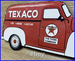 Vintage Texaco Motor Oil Porcelain Sign Texas Gasoline Gas Station Pump Plate Vintage Texaco Motor Oil Porcelain Sign Texas Gasoline Gas Station Pump Plate