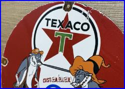 Vintage Texaco Motor Oil Porcelain Sign Texas Gasoline Gas Station Pump Plate Vintage Texaco Motor Oil Porcelain Sign Texas Gasoline Gas Station Pump Plate