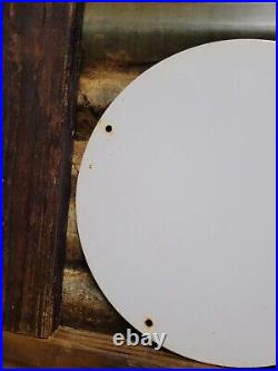 Vintage Texaco Porcelain Sign Motor Oil Gasoline Station Old Service Pump Plate