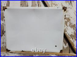 Vintage Texaco Porcelain Sign Old Motor Oil Gas Pump Plate Service Advertising