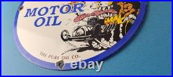 Vintage Tiolene Motor Oil Porcelain Sign Rat Fink Sign Gas Pump Plate Sign Vintage Tiolene Motor Oil Porcelain Sign Rat Fink Sign Gas Pump Plate Sign