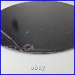 Vintage Tiolene Motor Oil Porcelain Sign Rat Fink Sign Gas Pump Plate Sign