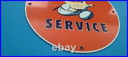 Vintage Union 76 Gasoline Porcelain Metal Service Gas Motor Oil Pump Plate Sign