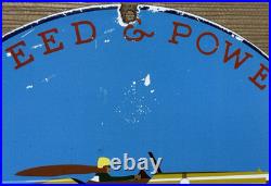 Vintage Union Gasoline Porcelain Sign Gas Station Motor Oil Pch California 1