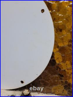 Vintage Union Gasoline Porcelain Sign Motor Oil Gasoline Gas Pump Plate Service