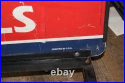 Vintage Valvoline Motor Oil Gas Station 2 Sided 24x41 Metal Sidewalk Curb Sign Vintage Valvoline Motor Oil Gas Station 2 Sided 24x41 Metal Sidewalk Curb Sign