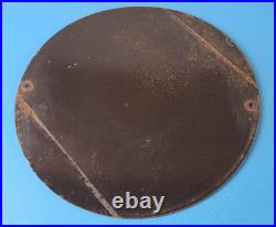 Vintage Valvoline Motor Oil Sign Gas Pump Service Station Porcelain Sign