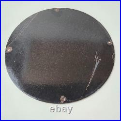 Vintage Valvoline Motor Oil Sign Gas Pump Station Porcelain Sign