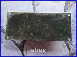 Vintage Washington Motors Used Cars Porcelain Sign Motor Oil Auto Sales 10x4.5