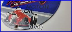 Vintage Waverly Motor Oil Porcelain Sign Gasoline Racing Pump Plate Sign Vintage Waverly Motor Oil Porcelain Sign Gasoline Racing Pump Plate Sign