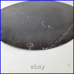 Vintage Wolfs Head Motor Oil Porcelain Sign Gas Pump Station Pennsylvania Sign