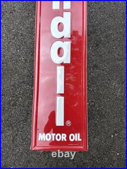 Vintage advertising sign for Kendall Motor Oil 70 X 12