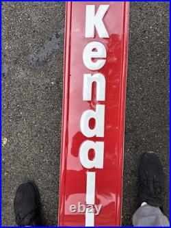 Vintage advertising sign for Kendall Motor Oil 70 X 12