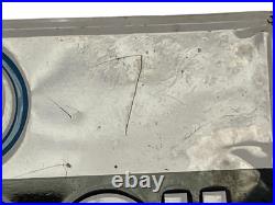 Vtg Metal Sign CO OP Motor Oil Buy with Confidence Farmers Co-Op Manzanola CO