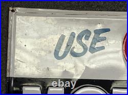 Vtg Metal Sign CO OP Motor Oil Buy with Confidence Farmers Co-Op Manzanola CO