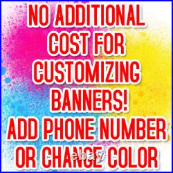 WE SELL MOTOR OIL Advertising Vinyl Banner Flag Sign Many Sizes