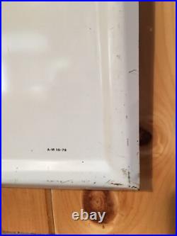 WOLF'S HEAD MOTOR OIL Large Metal Sign