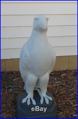White Eagle Motor Oil Gasoline 32 Tall EAGLE Advertising Piece