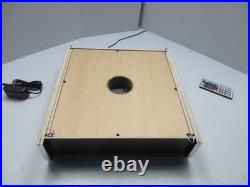 Wolfs Head Motor Oil LED light up Advertising wall clock Brand New