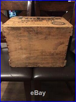 Wood Crate Tiolene PURE Motor Oil Vintage with Lid